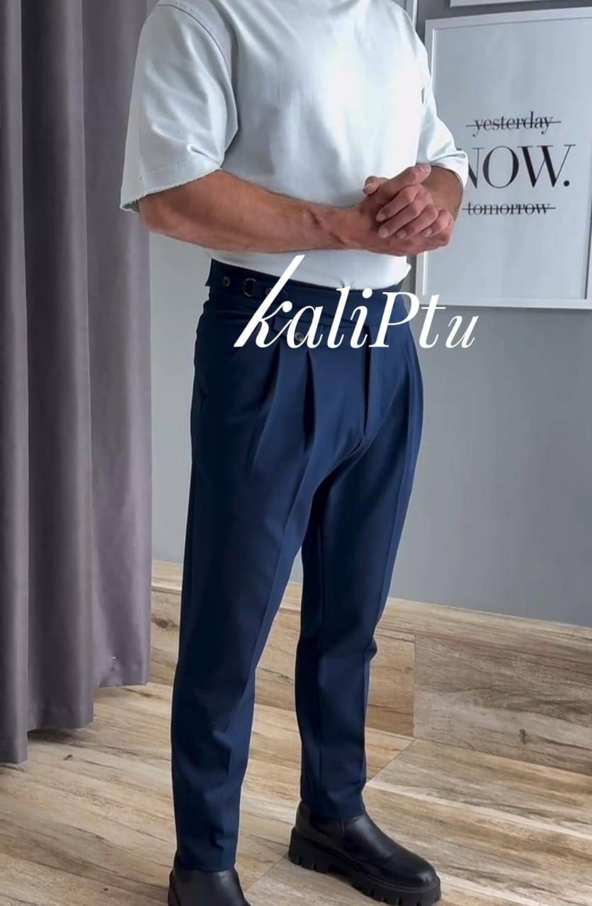 pantalon homme classique avec pince