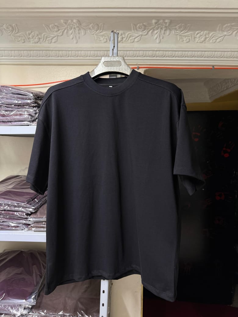 Pack T-shirt simple blanc et noir